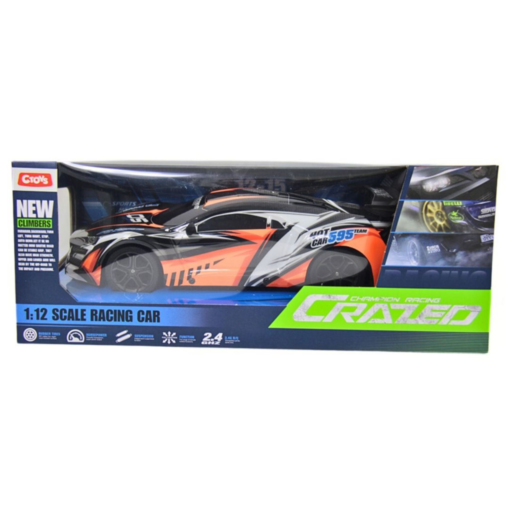 Ctoys 1:12 Uzaktan Kumandalı Usb Araba RC 1