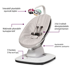 4Moms Mamaroo 5.0 App Mesh Grey