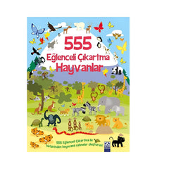Altın Kitaplar 555 Eğlenceli Çıkartma Hayvanlar