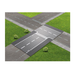 Lego City Düz Yol Ve T Kavşak Yol Plakası +5 Yaş (2 Parça) 60236