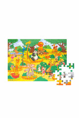 Eolo 80 Parça Puzzle Hayvanat Bahçesi