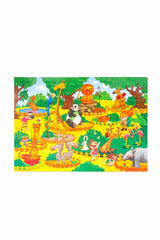 Eolo 80 Parça Puzzle Hayvanat Bahçesi