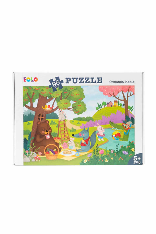 Eolo 96 Parça Puzzle Ormanda Piknik