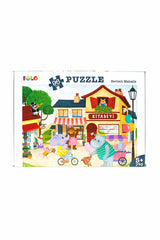 Eolo 96 Parça Puzzle Sevimli Mahalle