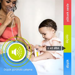 Agu Baby Portatif Kompresör Nebulizatör