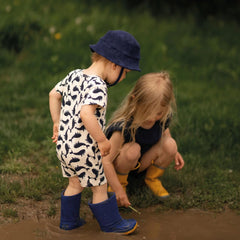 Antebies Balina Kısa Kollu Tulum