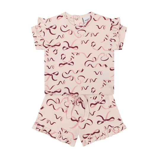 Antebies Kurdele Şortlu Set