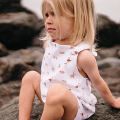 Antebies Sahil Masalları Şortlu Salopet