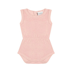 Antebies Toz Pembe Lastikli Body