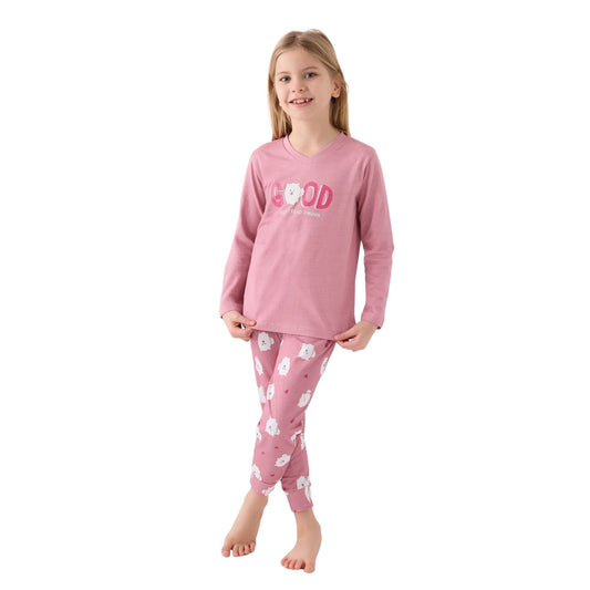 Arnetta Kız Çocuk Uzun Kollu Pijama Takımı