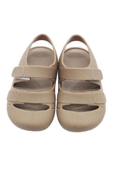 Baboo Toe Jelly Cırt Cırtlı Bebek Çocuk Sandalet Kahverengi