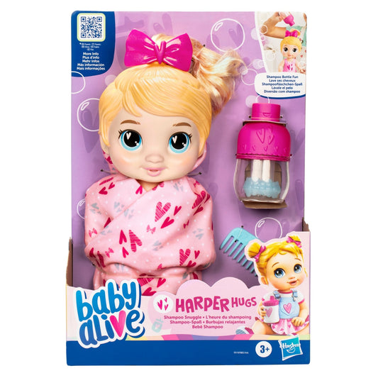 Baby Alive Bebeğimle Şampuan Eğlencesi Sarışın
