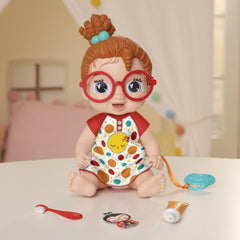 Baby Alive Uykucu Bebeğim Kırmızı Saçlı Dottie Doodle