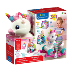 Baby Clementoni İnteraktif Unicorn 3'ü 1 Arada