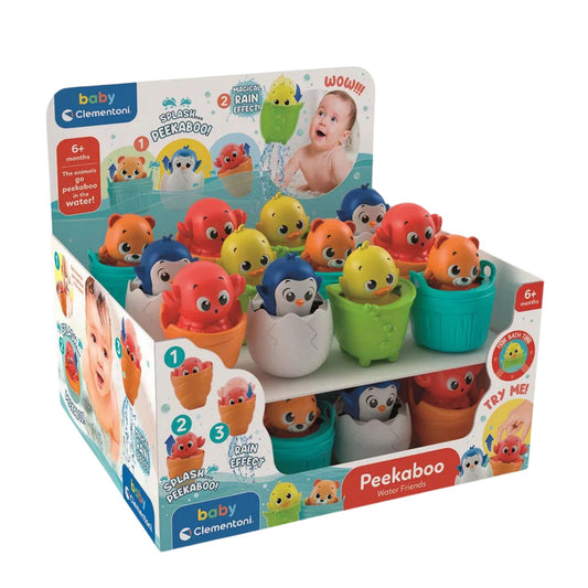 Baby Clementoni Saklanan Su Arkadaşları Banyo Oyuncağı