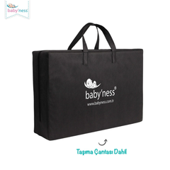 Baby'Ness Katlanır Bebek Yatağı Kapitoneli 60x120x5cm