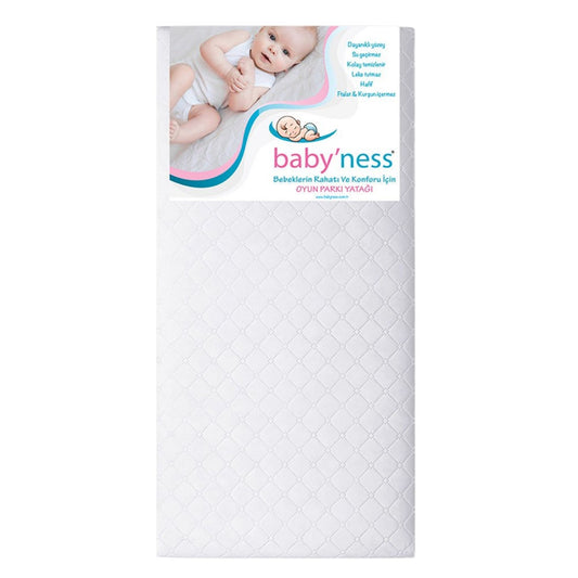Baby'Ness Oyun Parkı Yatağı Kapitoneli 60x120x5cm
