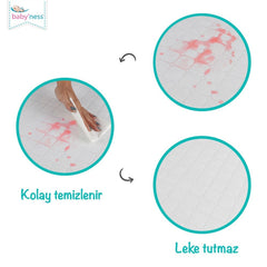 Baby'Ness Oyun Parkı Yatağı Kapitoneli 70x110x5cm