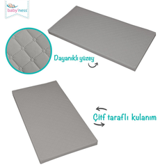 Baby'Ness Oyun Parkı Yatağı Kapitoneli 70x110x5cm - Welcome Baby