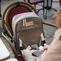 Baby On Board Agathe Galet Sırt Çantalı Taşınabilir Mama Sandalyesi Gris