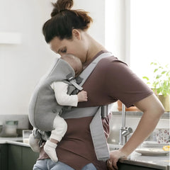 BabyBjörn 3D Jersey Kanguru Light Grey