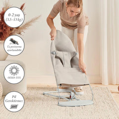 BabyBjörn Ana Kucağı Cotton 3D Jersey Light Beige