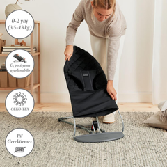 BabyBjörn Bliss Ana Kucağı Woven Black