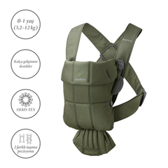 BabyBjörn Kanguru Mini Woven Dark Green