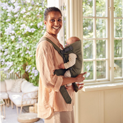 BabyBjörn Kanguru Mini Woven Dark Green