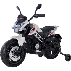 Babyhope 447 Motocross 12V Akülü Motor Beyaz