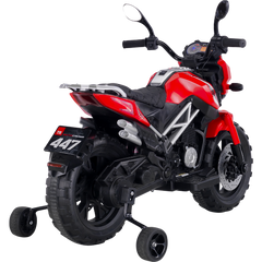 Babyhope 447 Motocross 12V Akülü Motor Kırmızı