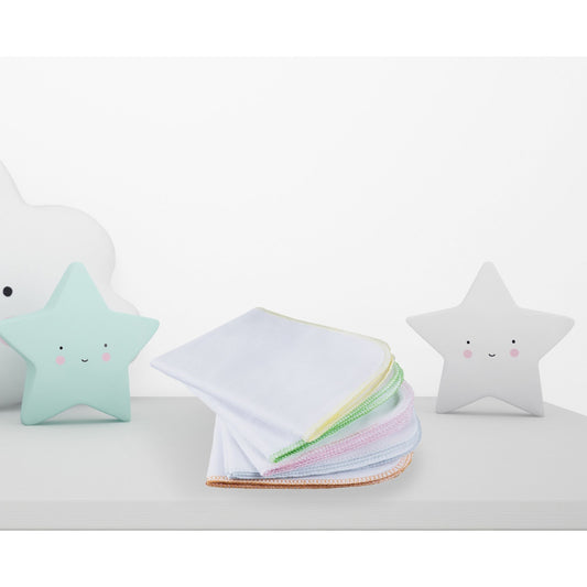 Babyjem 10'lu Penye Ağız Bezi Beyaz