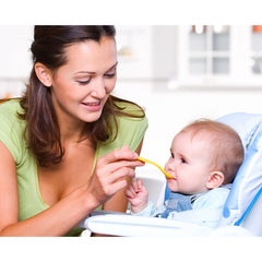 Babyjem 2'li Mama Kaşığı Yeşil Sarı