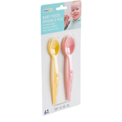 Babyjem 2'li Mama Kaşığı Pembe Sarı