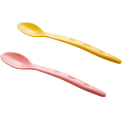 Babyjem 2'li Mama Kaşığı Pembe Sarı