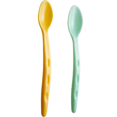Babyjem 2'li Mama Kaşığı Yeşil Sarı
