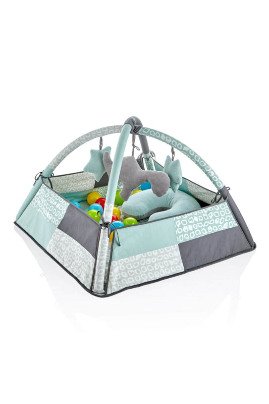 Babyjem 3 Fonksiyonlu Bebek Oyun Jimnastik Halısı Yeşil