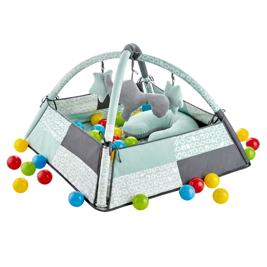 Babyjem 3 Fonksiyonlu Bebek Oyun Jimnastik Halısı Yeşil