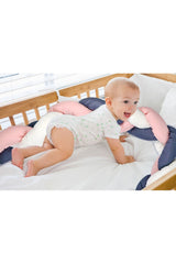 Babyjem Örgü Beşik Kenarı Pembe