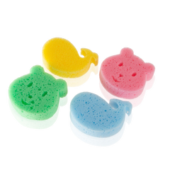 Babyjem 4'lü Banyo Süngeri Çok Renkli