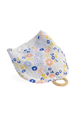 Babyjem Ahşap Di̇şli̇kli̇ Müslin Önlük Renkli̇ Halkalar