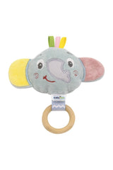 Babyjem Ahşap Halkalı Küçük Oyuncak Fil Yeşil