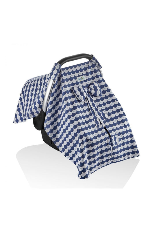 Babyjem Ana Kucağı Örtüsü İndi̇go Balık
