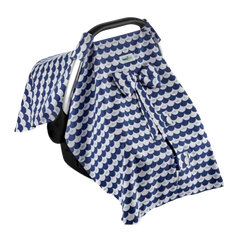 Babyjem Ana Kucağı Örtüsü İndigo Balık