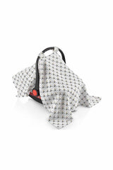 Babyjem Ana Kucağı Örtüsü Yeni Fil Desenli