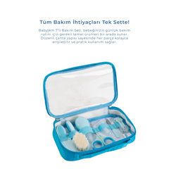 Babyjem 7’li Bakım Seti Mavi