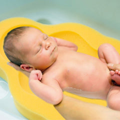 Babyjem Banyo Küvet Süngeri Sarı - Welcome Baby