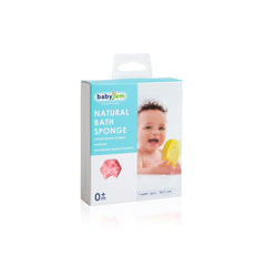 Babyjem Banyo Süngeri Selülozik Pembe