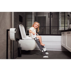 Babyjem Basamaklı Katlanır Klozet Adaptörü Beyaz