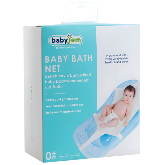 Babyjem Bebek Banyo Filesi Eko Beyaz